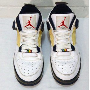 NIKE AIR JORDAN AFI FUSION 4 364342-162 RETRO WHITE CEMENT MEN'S SIZE 12 SHOES